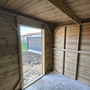 Abri de jardin en bois - Vintage